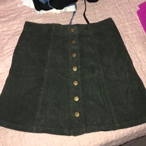 Never worn green skirt